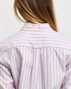 Gant Apparel Womens REG STRIPE ARCHIVE OXFORD BD SHIRT 674/DUSTY PINK