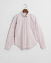 Gant Apparel Womens REG STRIPE ARCHIVE OXFORD BD SHIRT 674/DUSTY PINK