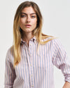 Gant Apparel Womens REG STRIPE ARCHIVE OXFORD BD SHIRT 674/DUSTY PINK