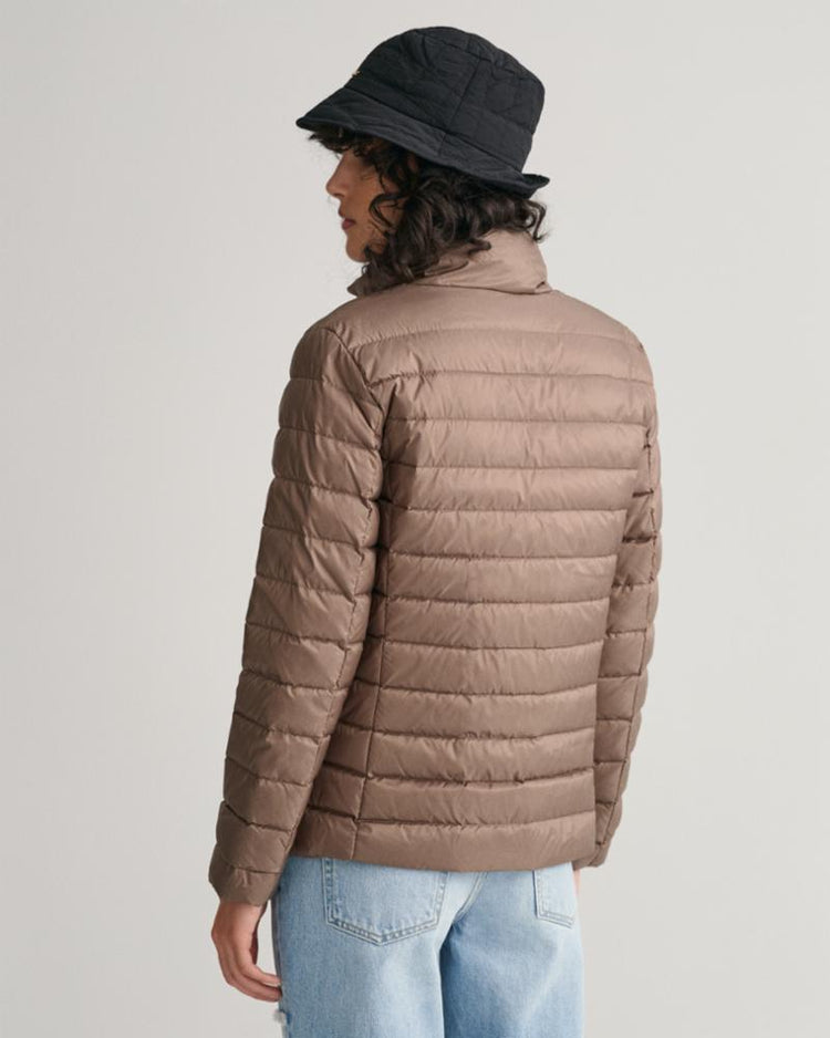 Gant Apparel Womens LIGHT DOWN JACKET 261/DESERT BROWN