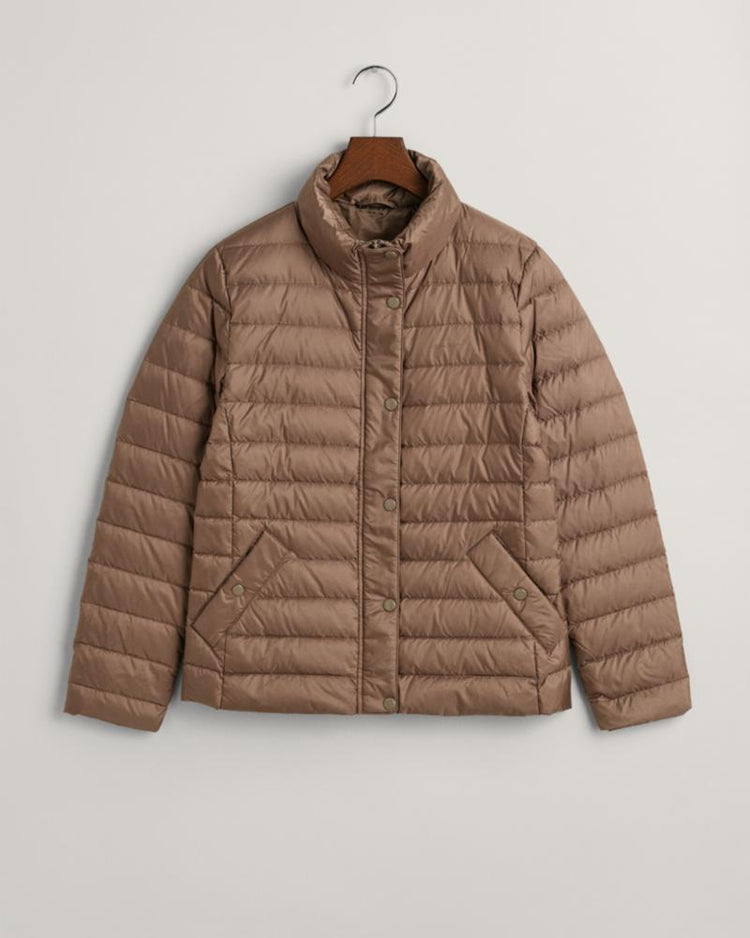 Gant Apparel Womens LIGHT DOWN JACKET 261/DESERT BROWN