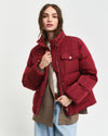 Gant Apparel Womens ACTIVE CLOUD JACKET 604/PLUMPED RED