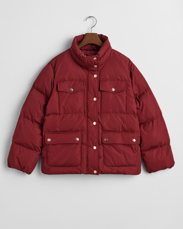 Gant Apparel Womens ACTIVE CLOUD JACKET 604/PLUMPED RED