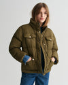 Gant Apparel Womens ACTIVE CLOUD JACKET 349/DARK CACTUS