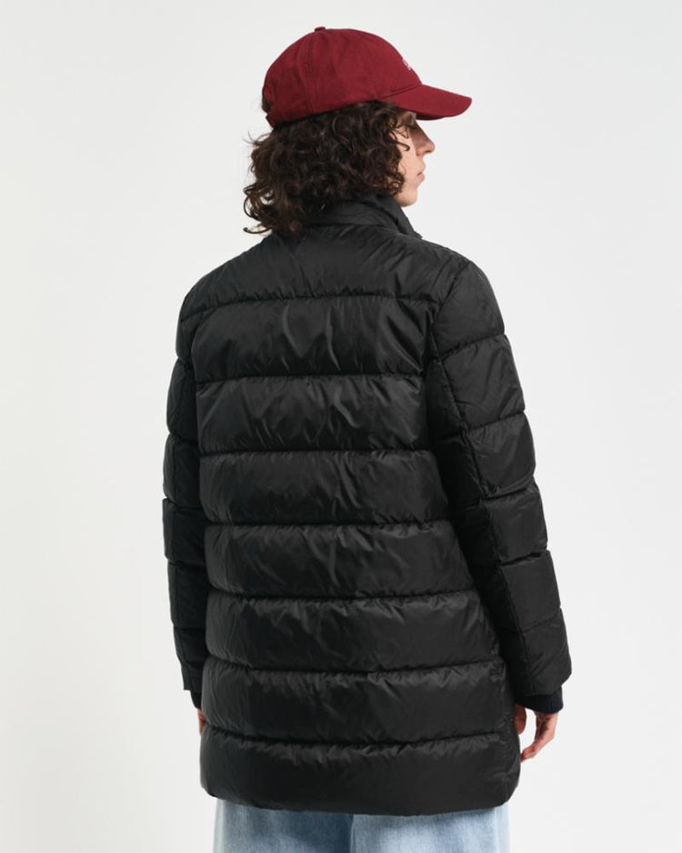 Gant Apparel Womens LIGHT DOWN COAT 005/BLACK