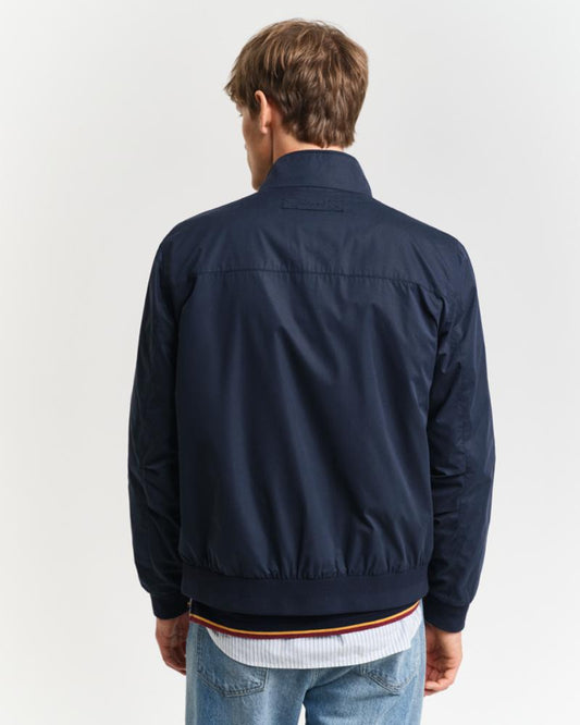 Gant Apparel Mens 7006381-LIGHTWEIGHT HARRINGTON JACKET 433/EVENING BLUE