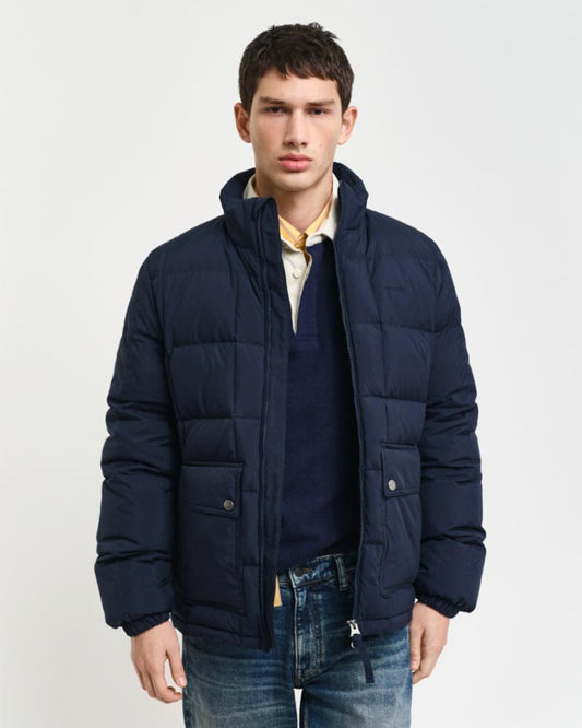 Gant Apparel Mens MID DOWN JACKET 410/MARINE