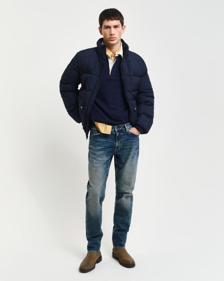 Gant Apparel Mens MID DOWN JACKET 410/MARINE