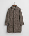 Gant Apparel Mens WOOL CAR COAT 243/DEEP BROWN