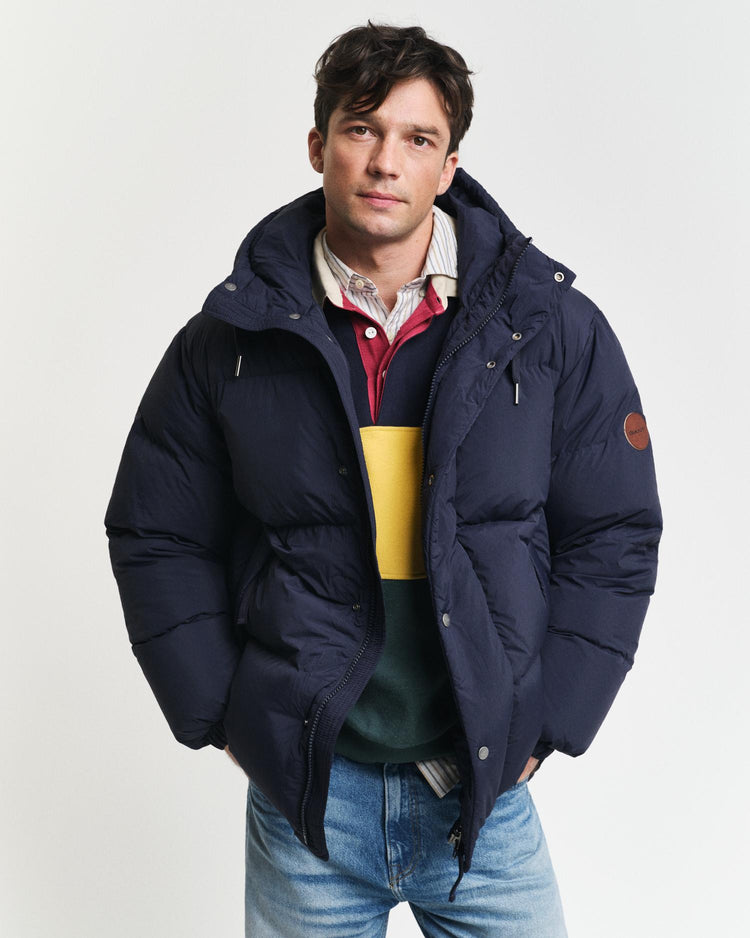 Gant Apparel Mens EXPEDITION DOWN PUFFER 433/EVENING BLUE