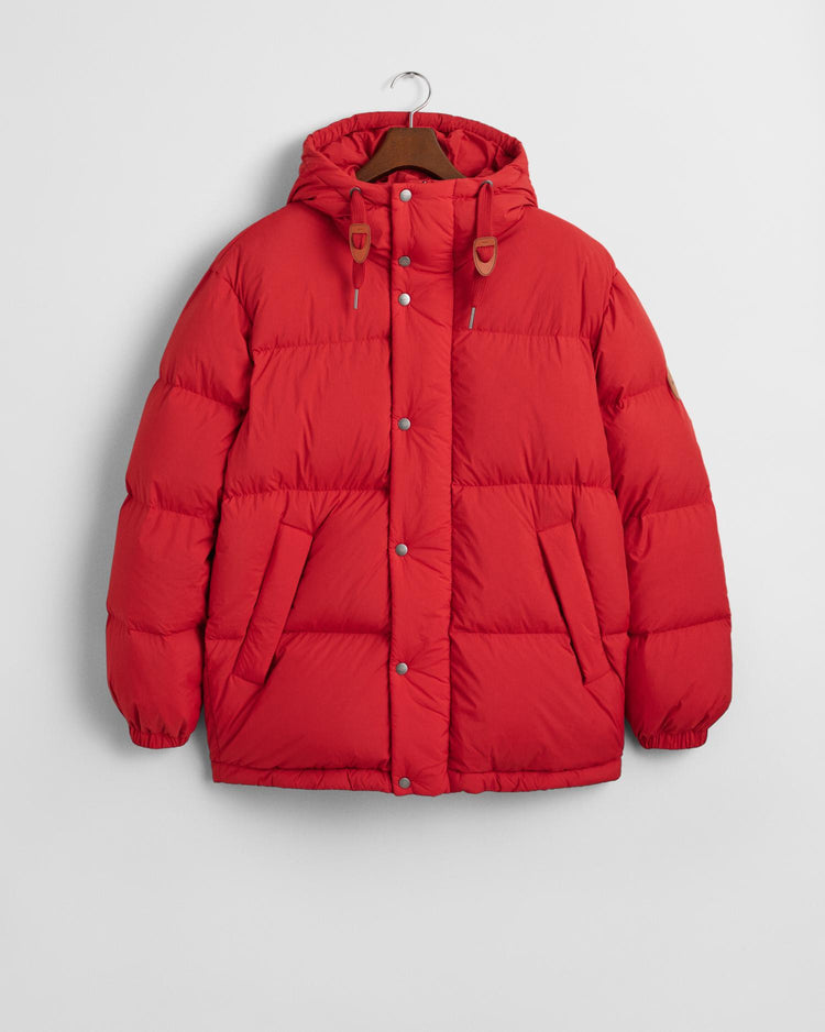 Gant Apparel Mens EXPEDITION DOWN PUFFER 630/RUBY RED