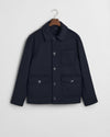 Gant Apparel Mens WOOL FIELD JACKET 433/EVENING BLUE