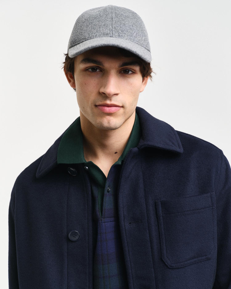 Gant Apparel Mens WOOL FIELD JACKET 433/EVENING BLUE