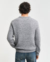 Gant Apparel Mens NEPS WOOL C NECK 093/GREY MELANGE