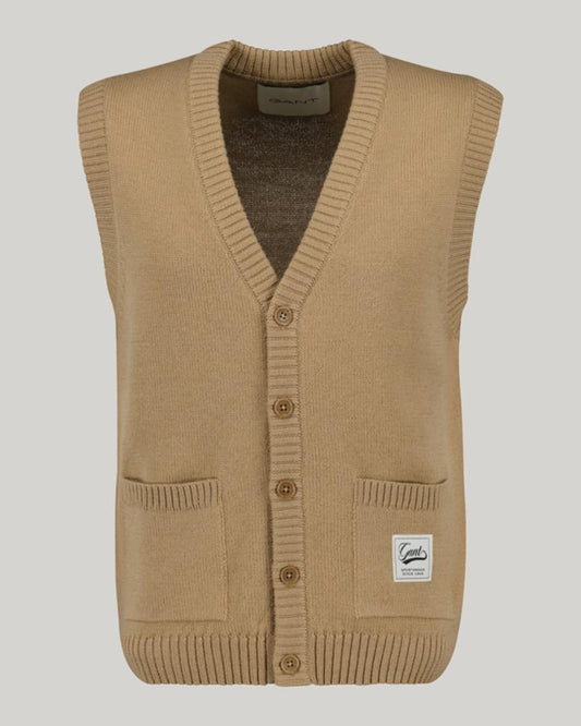 Gant mens sleeveless jumper hotsell