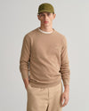 Gant Apparel Mens COTTON PIQUE C-NECK 248/DARK KHAKI