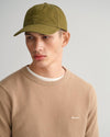 Gant Apparel Mens COTTON PIQUE C-NECK 248/DARK KHAKI