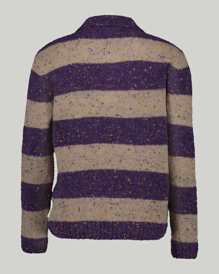 Gant Apparel Mens BARSTRIPED RUGGER 554/DEEP PLUM