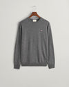 Gant Apparel Mens SUPERFINE LAMBSWOOL C 090/CHARCOAL MELANGE