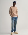 Gant Apparel Mens SUPERFINE LAMBSWOOL C 295/DK SAND MELANGE