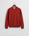 Gant Apparel Mens SUPERFINE LAMBSWOOL C NECK 612/IRON RED