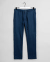 Gant Apparel Mens RELAXED LINEN DS PANTS 461/INSIGNIA BLUE