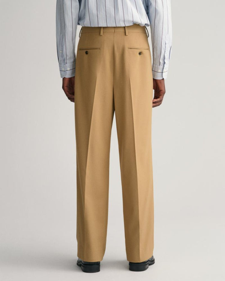 Khaki pleated 80's pants – kath-a-porter