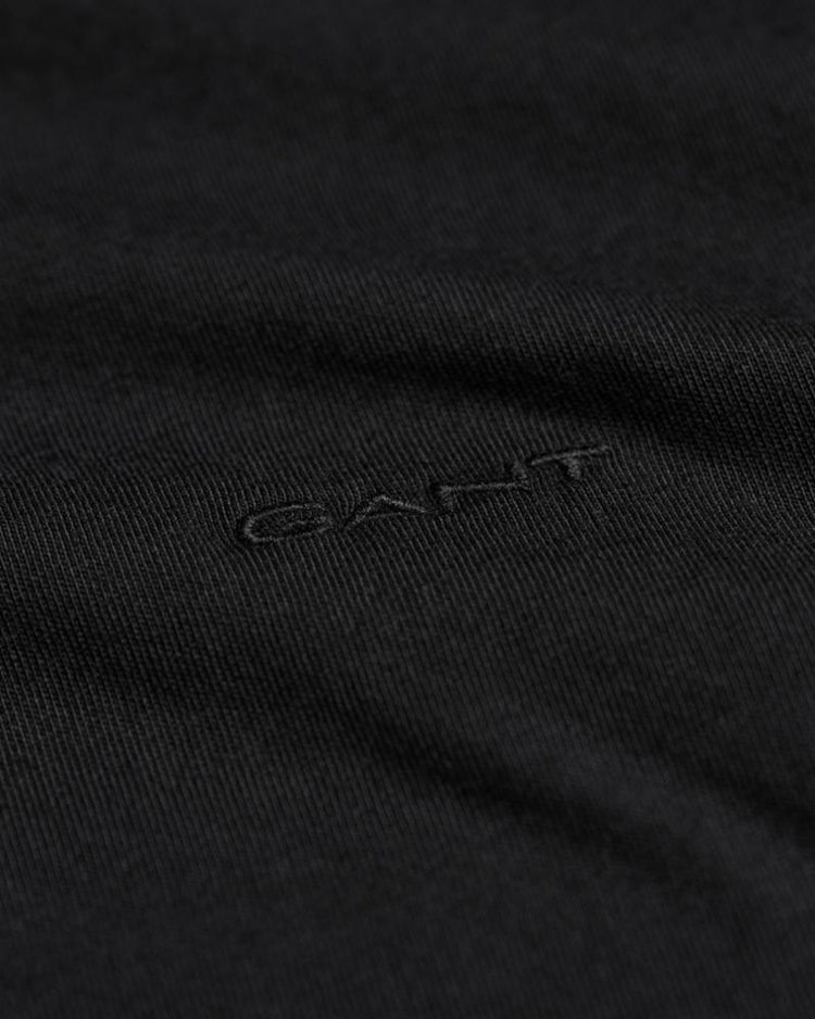 Gant Apparel Mens GANT ICON T-SHIRT 5/BLACK