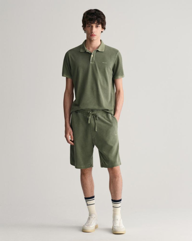 Gant Apparel Mens SUNFADED SHORTS 313/PINE GREEN