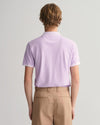 Gant Apparel Mens SUNFADED PIQUE SS RUGGER 525/SOOTHING LILAC