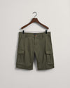 Gant Apparel Mens RELAXED TWILL CARGO SHORTS 301/RACING GREEN
