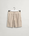 Gant Apparel Mens D2. SUNFADED SWEAT SHORTS 200/PLAZA TAUPE