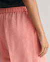 Gant Apparel Womens REL LINEN BLEND PULL ON SHORTS 624/PEACHY PINK