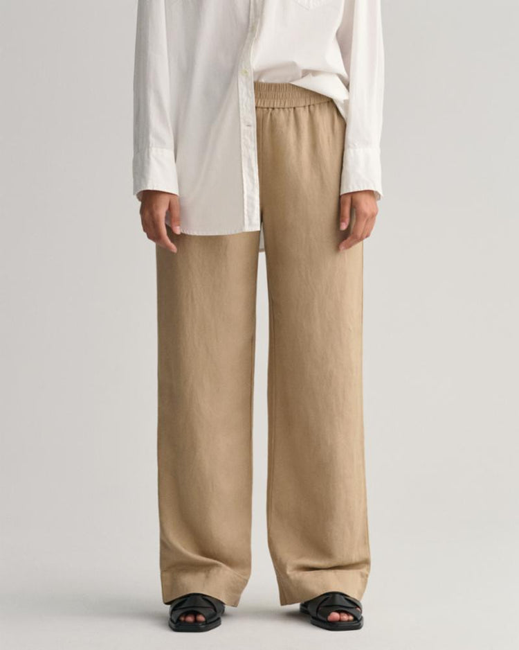 Buy Women's Linen Viscose Casual Wear Jogger Pants