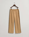 Gant Apparel Womens STRAIGHT PULL ON PANTS 258/TOFFEE BEIGE