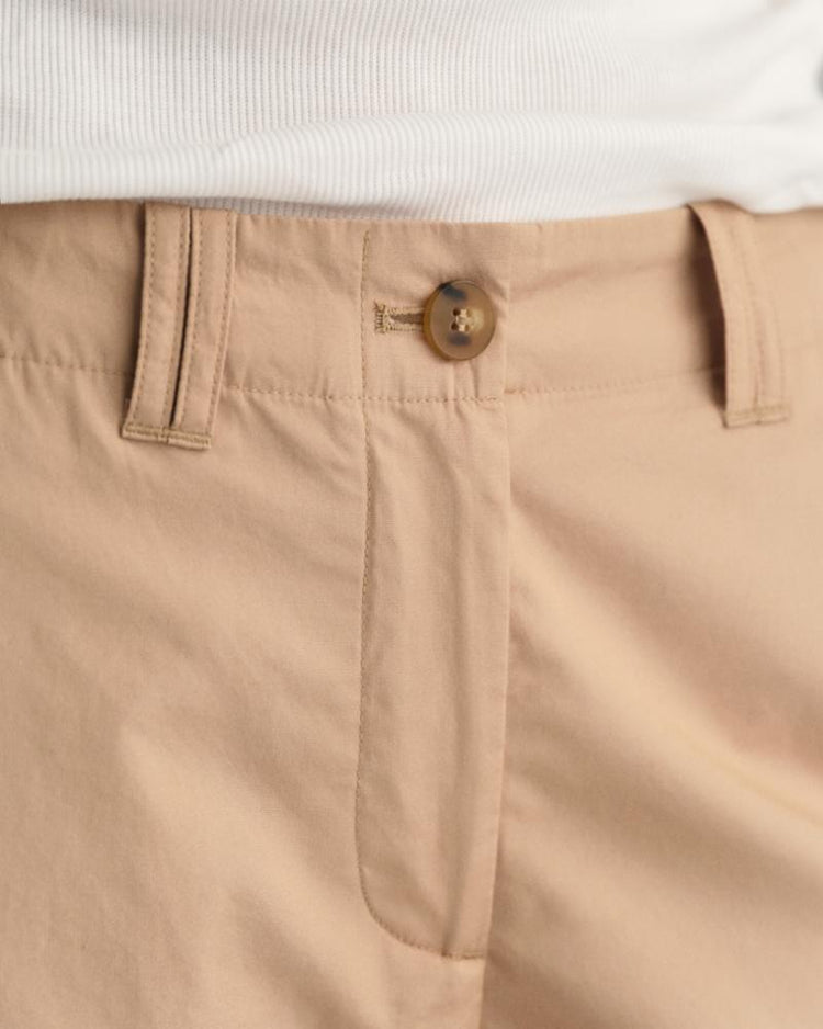 Gant Apparel Womens REL LIGHTWEIGHT CHINOS 248/DARK KHAKI