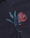 Gant Apparel Womens FLOWER SS T-SHIRT 433/EVENING BLUE