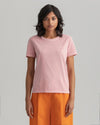 Gant Apparel Womens D2. SUNFADED C-NECK SS T-SHIRT 614/PREPPY PINK