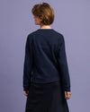 Gant Apparel Womens ARCHIVE SHIELD C-NECK SWEAT 433/EVENING BLUE
