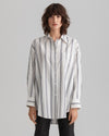 Gant Apparel Womens OS STRIPE SHIRT 409/CLASSIC BLUE