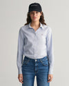 Gant Apparel Womens SLIM STRETCH OXFORD SHIRT 455/LIGHT BLUE