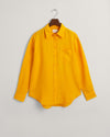 Gant Apparel Womens REL LINEN SHIRT 779/MEDAL YELLOW