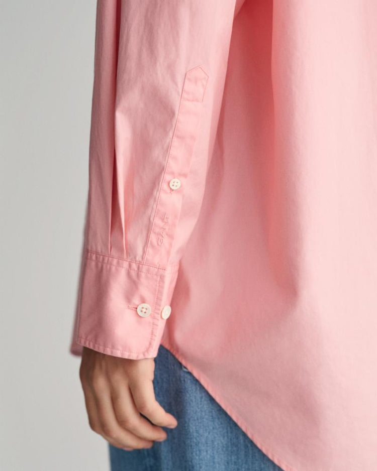 Gant Apparel Womens OS POPLIN SHIRT 671/BUBBELGUM PINK