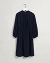 Gant Apparel Womens V-NECK DRESS 409/CLASSIC BLUE