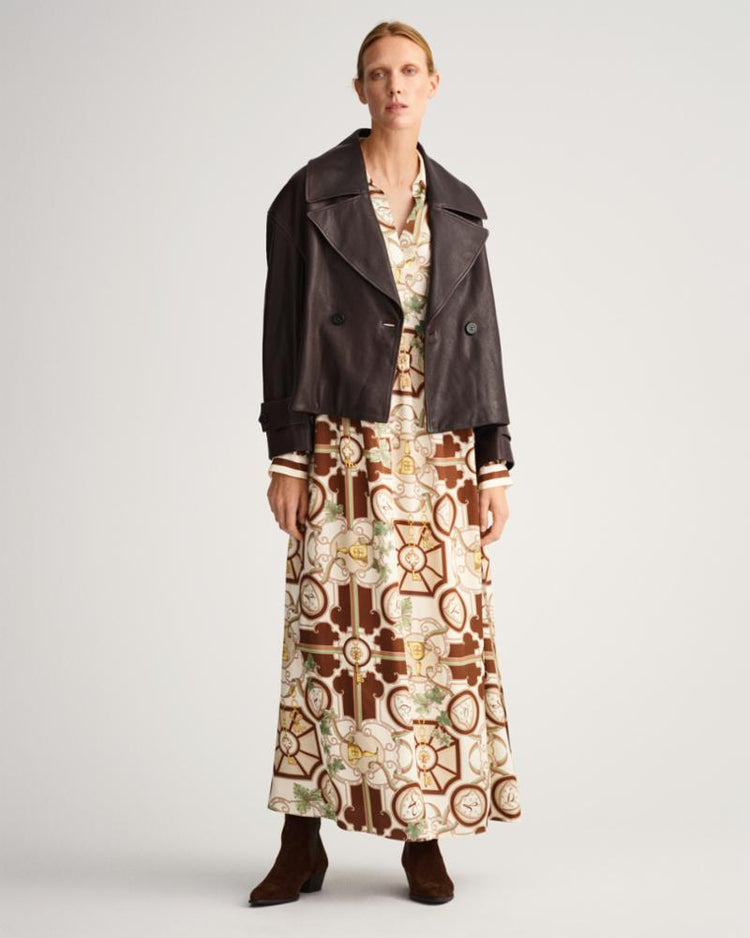 Gant Apparel Womens AMERICAN LUXE MAXI DRESS 116/LINEN