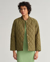 Gant Apparel Womens QUILTED JACKET 369/HUNTER GREEN