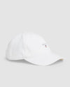 Gant Apparel Womens COTTON TWILL CAP 110/WHITE