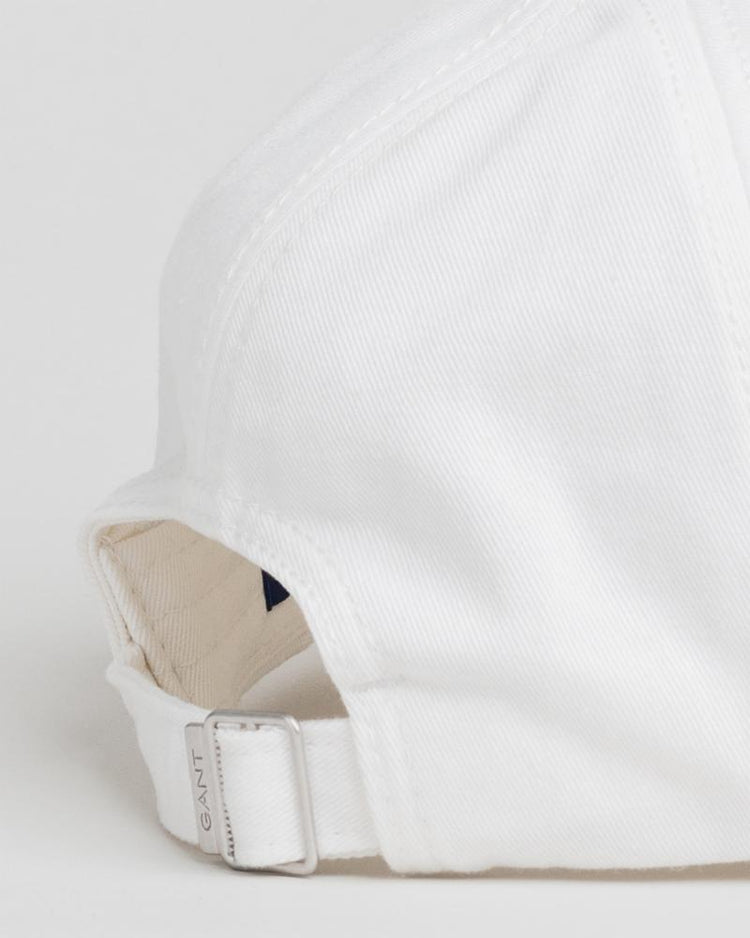 Gant Apparel Womens COTTON TWILL CAP 110/WHITE