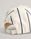 Gant Apparel Womens GANT VARSITY STRIPED CAP 130/CREAM