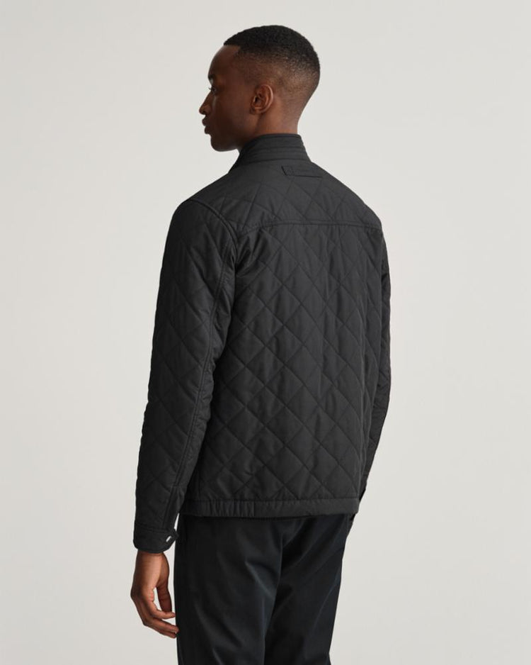 Gant Apparel Mens QUILTED WINDCHEATER 5/BLACK